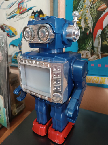 Antiguo Robot Horikawa Tv Spacemen