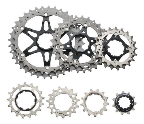 Cassete Shimano Xtr Cs-m980 11/36 10 Velocidades Titanio Mtb