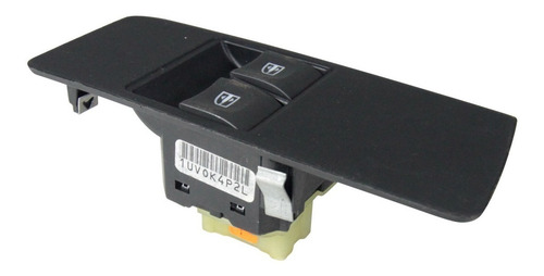 Imagem 3 de 4 de Botão E Moldura Vidro Elétrico Duplo Renault Clio 13 14 15