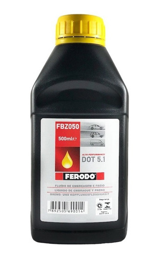 Liquido De Freno Ferodo Dot 5.1 500ml 