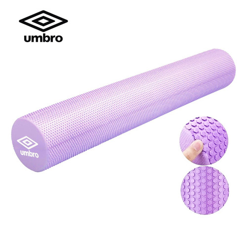 Rolo Sensitivo Umbro 90cm Profesional Goma Eva Yoga Pilates