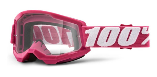 Oculos 100% Strata 2 Rosa Original Motocross Trilha Enduro