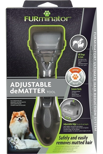 Imagen 5 de 8 de Furminator Sacanudos Perro Gato Ajustable