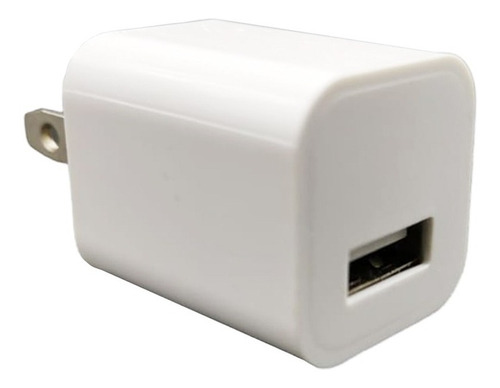 Cargador De Pared Para Celular Cubo Usb 5v 1.0a Carga Rápida