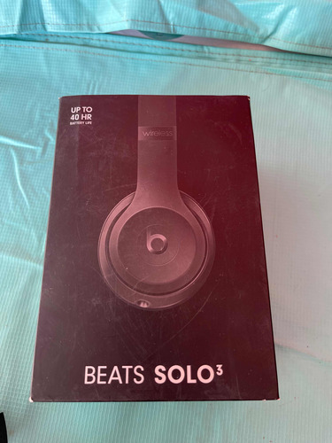 Audifonos Beats Solo 3 Negros Originales