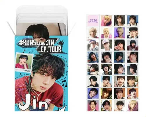 Yyzj K-pop Rx28 Jin (bts) - 92 Peças (60 Cartões Ddqq L | MercadoLivre