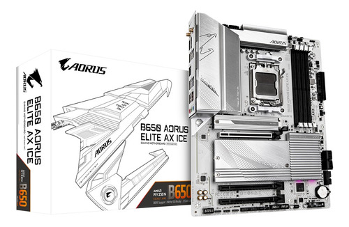 Placa Madre Gigabyte B650 Aorus Elite Ax Ice