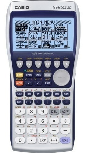 Calculadora Casio Fx-9860 Giisd Cientifica Graficadora