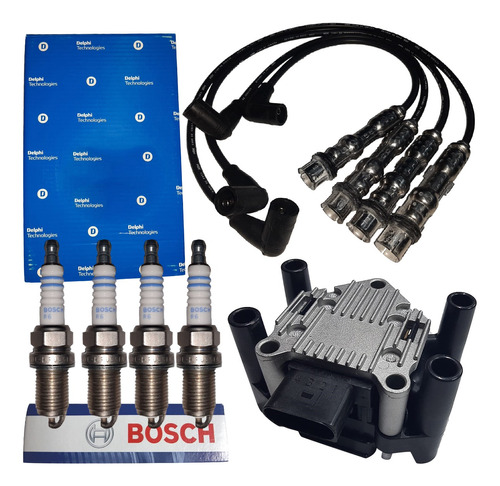 Bobina Cable Bujias Vw Trend Voyage Fox Suran Bosch