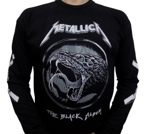 Remeras Manga Larga De Metallica Varios Modelos Que Sea Rock