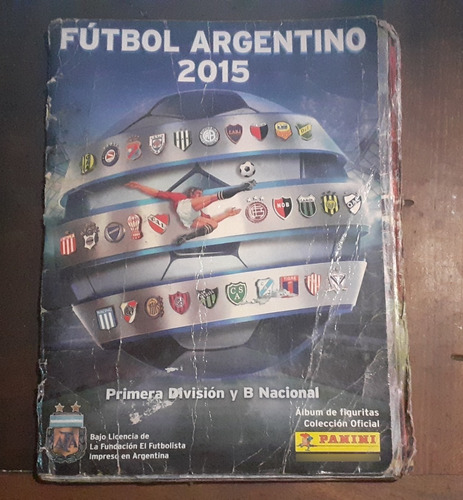 Album** Futbol Argentino 2015**, Tiene 527 Figuritas