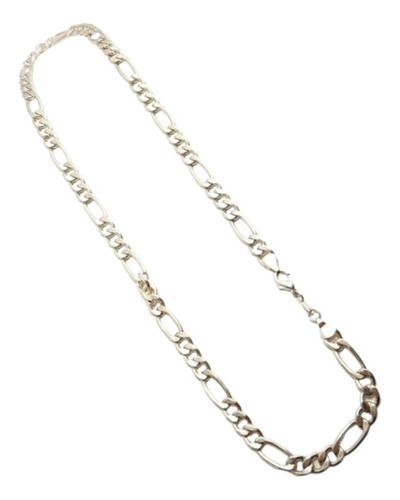 Cadena Laminada En Plata 925 Unisex 50cm Collar Romminox