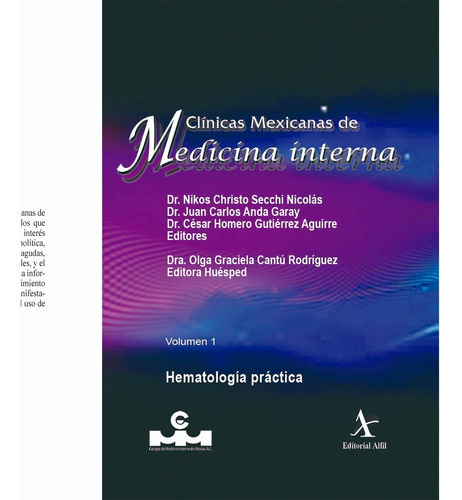 Hematología Pràctica, De Secchi Nicolas, Nikos Christo. Editorial Alfil, Tapa Blanda En Español, 2021