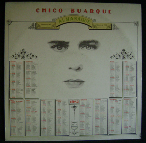 Chico Buarque-almanaque-lp Vinilo-excelente Estado