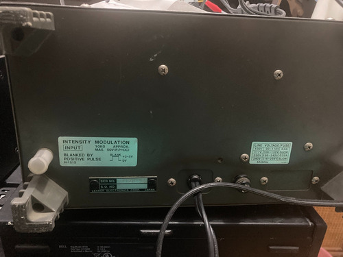 Osciloscopio Analógico + Mini Generador Funciones Pregunta (Usado)