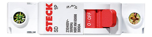 Kit C/4 - Disjuntor Steck Din Unipolar 40a Sd61 C 3ka