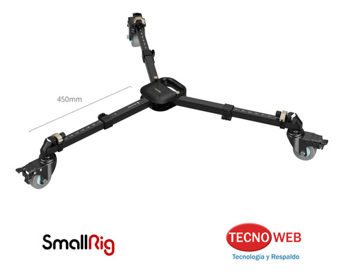 Dolly Con Sistema De Bloqueo Para Tripode Smallrig 5020