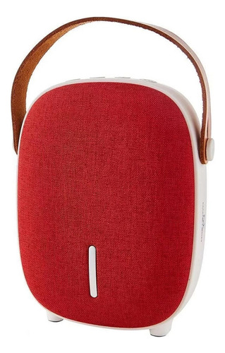 Caixa De Som Sem Fio Bluetooth Maketech Cor Vermelho 110v/220v