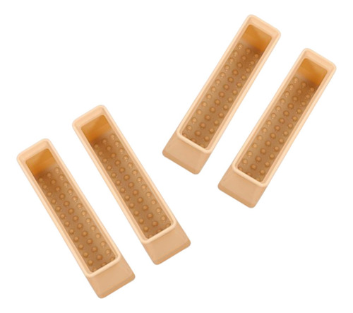 3 X 4x4x Antideslizante Mesa Silla Pies Cubierta 3 Piezas