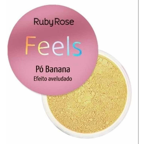 Imagem 3 de 4 de Pó Banana Feels Efeito Aveludado - Ruby Rose