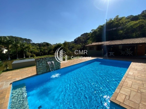 Imagem 1 de 20 de Linda Chácara Com At=3.000 M² E Ac=250 M² No Bairro Vivenda Em Jundiaí - Sp - Permuta - Ch00015 - 69842825