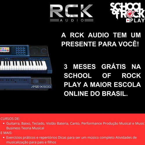 Teclado Arranjador Mz-x500 Com 61 Teclas Casio