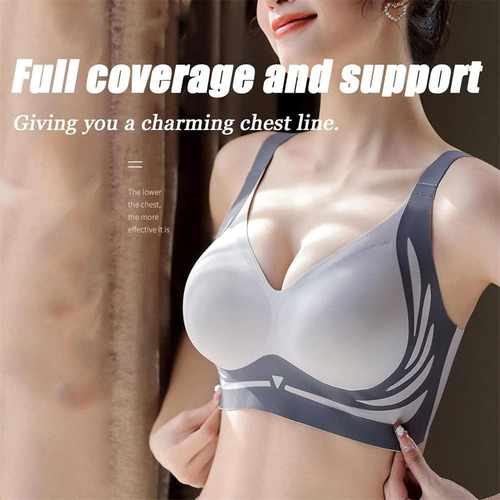 Xt 2x Brasier Push-up Inalámbrico Sin Aros For Mujer