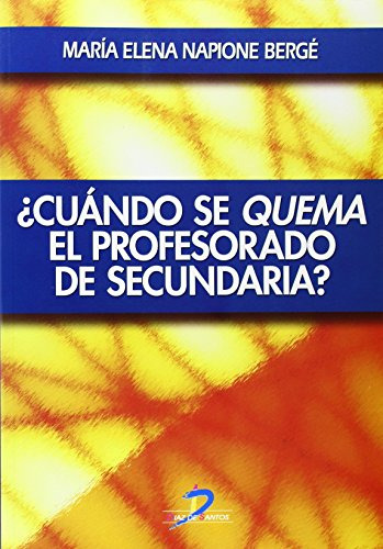 Libro ¿cuando Se Quema El Profesorado De Secundaria? De Mari