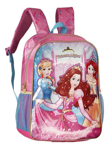 Mochila Escolar Princesas Mágicas Clio Style Pr23022j