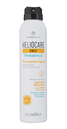 Heliocare 360 Pediatrico Invisible Spray X 200