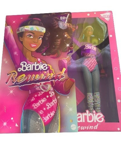 Barbie Colección Rewind 80´s Muñeca Día De Ejercicio Con Acc (Usado)