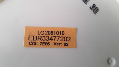 Tarjeta Display Lavadora LG Ebr33477202 (nueva)