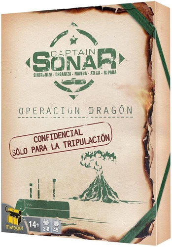 Juego De Mesa Captain Sonar Operacion Dragon Nuevo Español