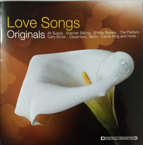 Música De La Década 70/80 Cd Nuevo Original Love Songs
