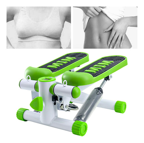 Cómodo Stepper Anti Slip Mini Stepper Para Mujeres Verde