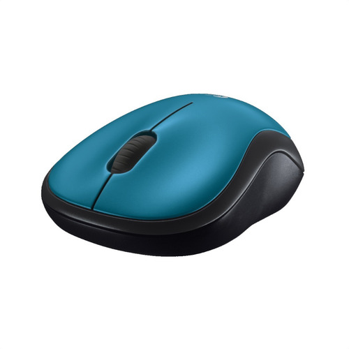 Mouse Óptico Inalámbrico Logitech M185, Win Mac Linux, Azul