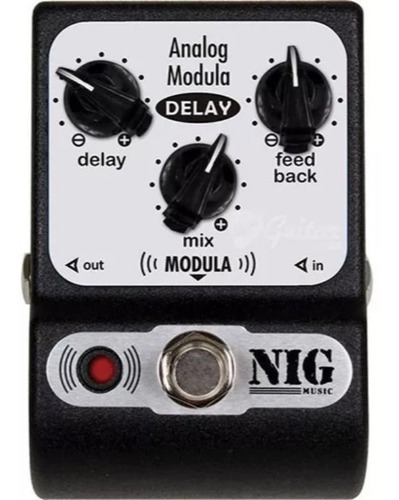 Pedal De Efeito Nig Analog Modula Delay Padm