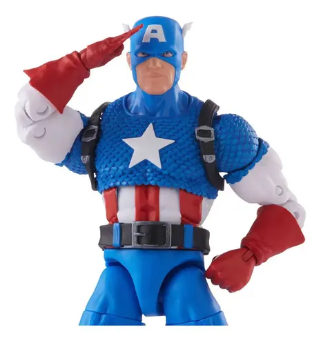 Capitão America 20th Completo 01 Marvel Legends Cult Comics