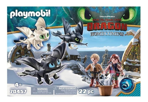 Play Mobil Como Entrenar A Tu Dragón Homecoming 22 Piezas