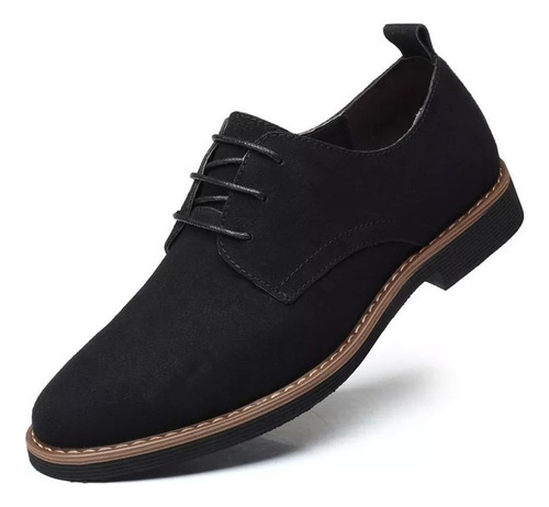 Zapatos De Cuero Oxford Para Hombre, Zapatillas Cómodas