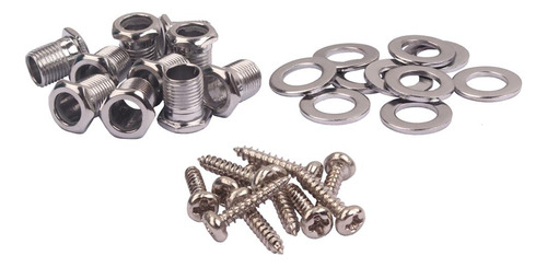 Conjunto De Accesorio De Guitarra Casquillo Hexagonales Con