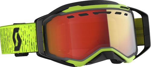 Goggle Scott Prospect Negro/ylw Light Sensitive Rojo