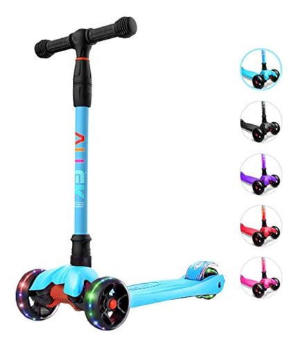 Allek Scooter Kick Scooter Para Niños 3 Ruedas De Altura Reg