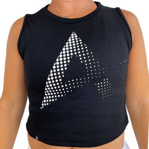 Remera Entrenamiento Pupera Musculosa Mujer Algodón Crossfit