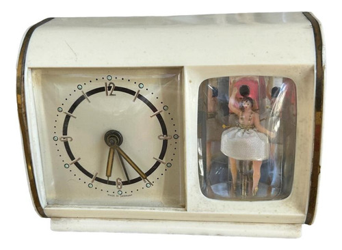 Reloj De Mesa Staiger Antiguo Vintage Hecho En Alemania