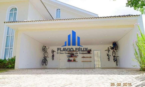 Casa Em Condomonio A Venda Com 4 Suítes A Ampla Área Gourmet 532 Metros - 571