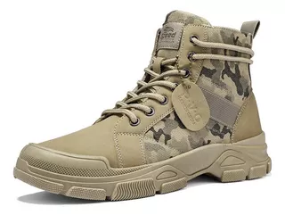 Botas Martin Desert Military Para Hombre, Ideales Para Combi