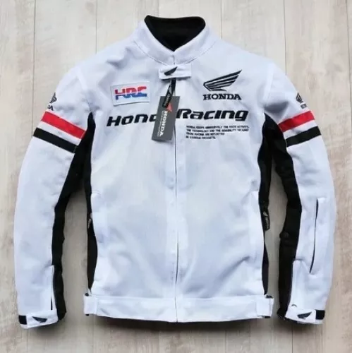 Para Chaqueta De Moto Honda Gp Con Protectores Cool Cuotas sin interés