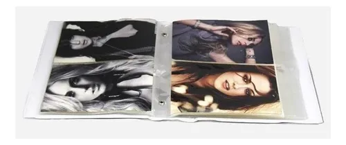 Álbum de 500 fotos de lujo negro de 10 x 15 con pegatinas - 10024