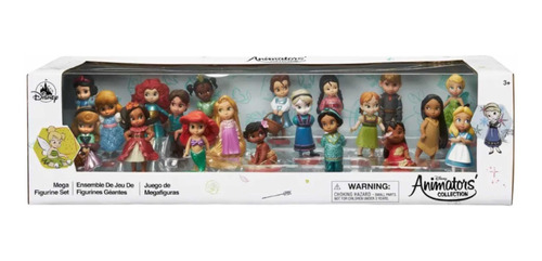 Set Princesas Animators 20 Figuras Original Disney Store